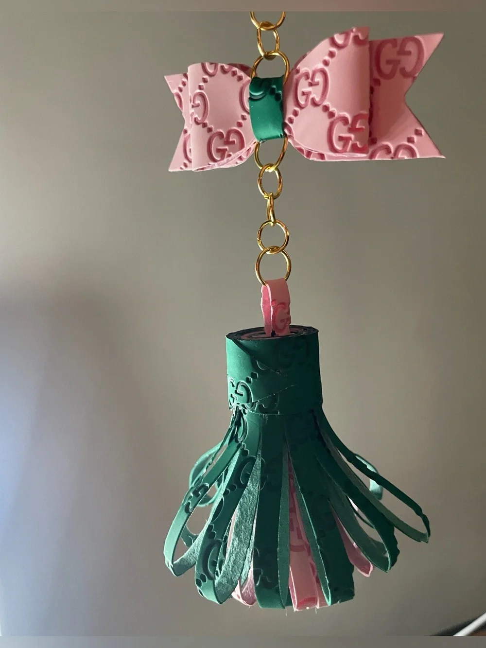 AKA COLORED purse Keychain/ Handbag Decor
